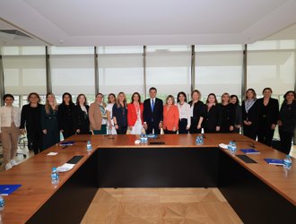 KAGİDER President Esra Bezircioğlu and the Board Visit Istanbul Metropolitan Municipality Mayor Ekrem İmamoğlu
