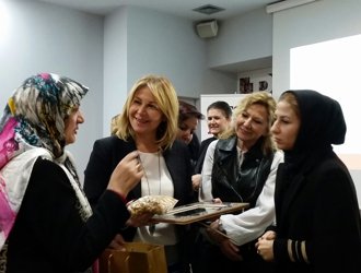 İran Diplomat Eşleri Derneği’ni KAGİDER’de ağırladık