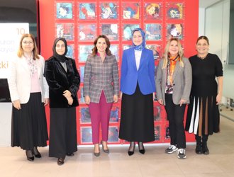 President of KADEM Saliha Okur and Her Team Visited KAGIDER.