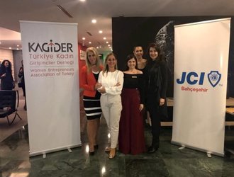 KAGİDER ve JCI işbirliğinde Türkiye'nin En Başarılı Kadın Girişimcileri Semineri