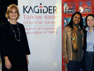 Womankind Derneği'nin KAGİDER ziyareti