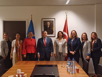 The KAGİDER Delegation Convened With The Permanent Representative Of The Republic of Turkey, Ambassador Faruk Kaymakcı, at The Permanent Representation of Turkey to The EU.