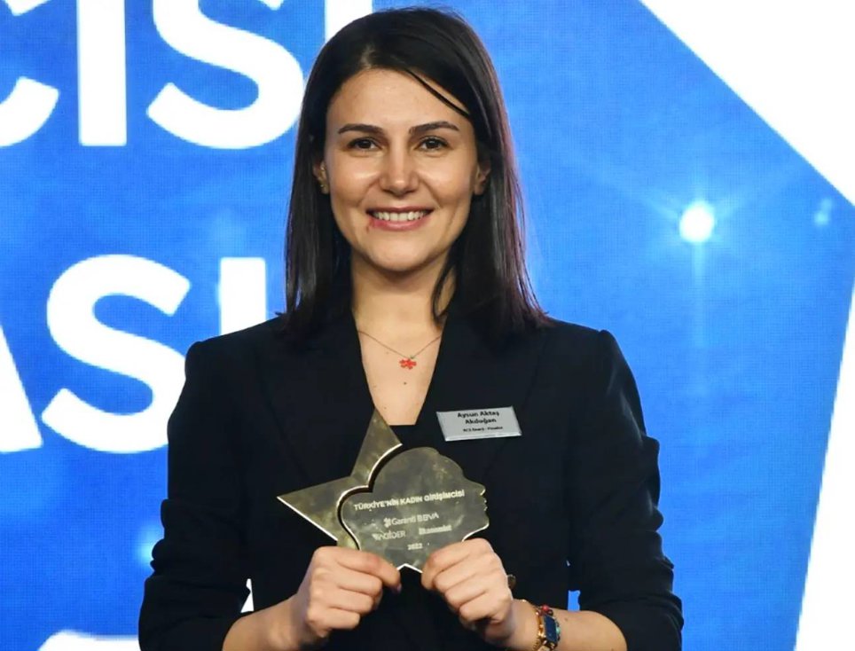 2022 Yılı Türkiye'nin Kadın Girişimcisi Aysun Aktaş Akdoğan