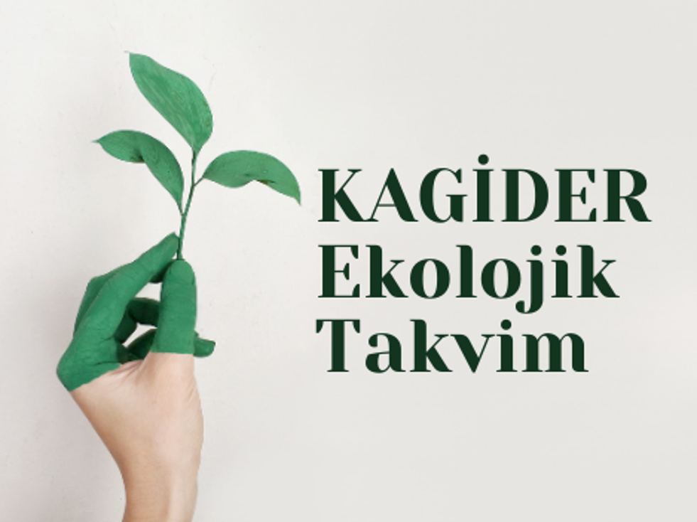 KAGİDER Ekolojik Takvim- Temmuz 2020